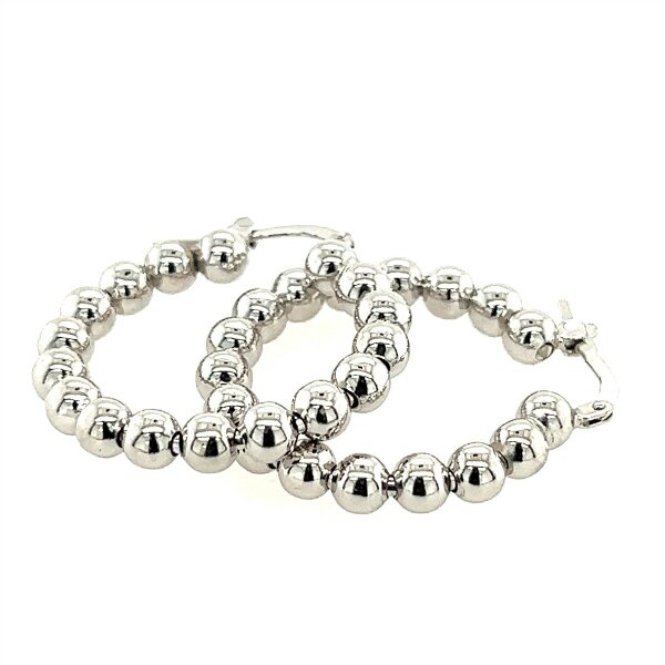 Ohrschmuck 925 Silber rhodiniert