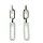 Ohrschmuck 925 Silber rhodiniert Zirkonia