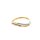 Ring 14 Karat Gelb-/Weissgold Brillanten 0,04ct w si