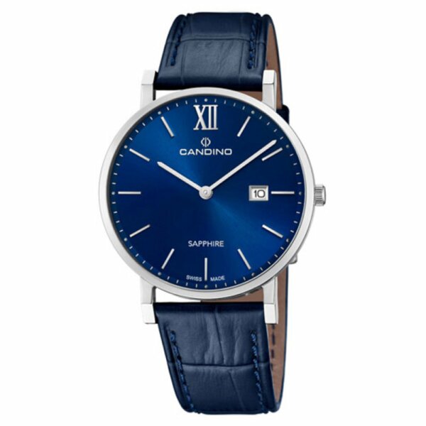 Candino Armbanduhr Quarz, Saphirglas, 50m wasserdicht