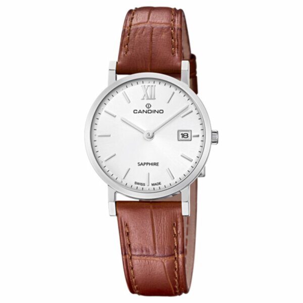 Candino Armbanduhr Quarz, Saphirglas, 50m wasserdicht