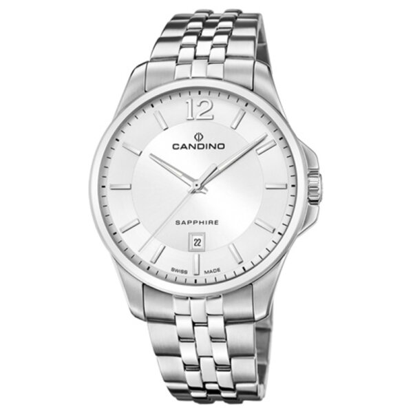 Candino Armbanduhr Quarz, Saphirglas, 50m wasserdicht