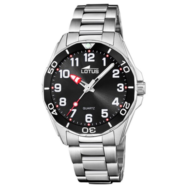Lotus Armbanduhr mit Edelstahl Armabnd Quarz