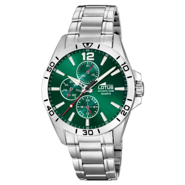 Lotus Armbanduhr Edelstahl Armband Quarz