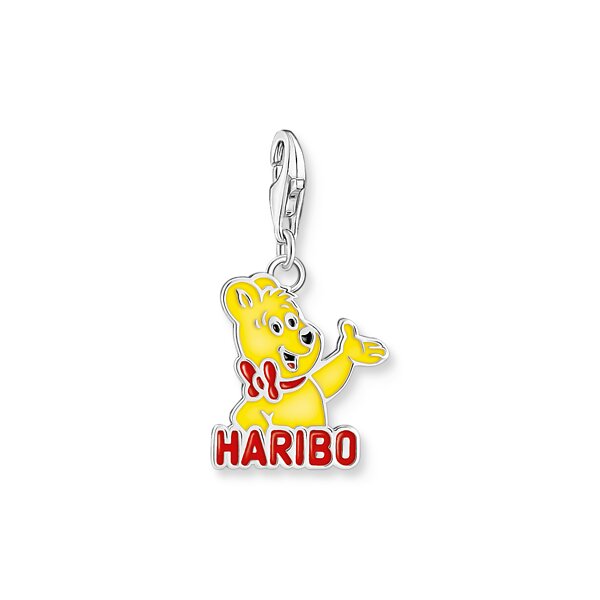 Anh&auml;nger 925 Silber Kaltemaille Goldb&auml;r Haribo Kollektion