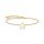 Armschmuck 925 Silber gelbvergoldet Stern