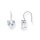 Ohrschmuck 925 Silber Zirkonia Herzen