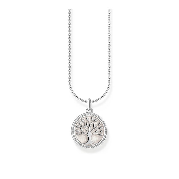 Halsschmuck 925 Silber Kaltemaille Tree-of-Love
