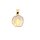 Anh&auml;nger 14 Karat Gelb / Weissgold Schutzengel