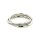 Ring 14 Karat Weissgold Brillanten 0,075ct G si