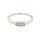 Ring 18 Karat Weissgold 3 Brillanten gesamt 0,14ct