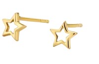 Ohrschmuck 14 Karat Gelbgold Stern