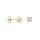 Ohrschmuck 14 Karat Gelbgold Zirkonia