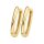Ohrschmuck 14 Karat Gelbgold Kreolen