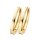 Ohrschmuck 14 Karat Gelbgold Kreolen
