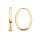 Ohrschmuck 14 Karat Gelbgold Kreolen