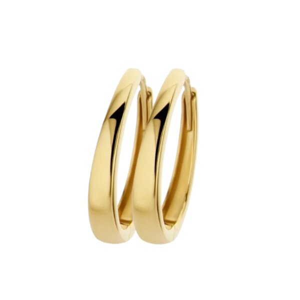 Ohrschmuck 14 Karat Gelbgold Kreolen
