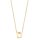 Halsschmuck 14 Karat Gelbgold Buchstabe D