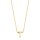 Halsschmuck 14 Karat Gelbgold Buchstabe T