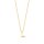 Halsschmuck 14 Karat Gelbgold Buchstabe L