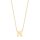 Halsschmuck 14 Karat Gelbgold Buchstabe N