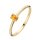Ring 14 Karat Gelbgold Citrin