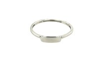 Ring 14 Karat Weissgold