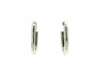 Ohrschmuck 14 Karat Weissgold