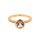 Ring 18 Karat Rotgold Morganit 1,08ct