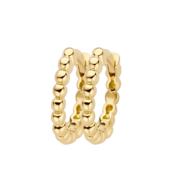 Ohrschmuck 14 Karat Gelbgold Kreolen