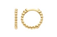 Ohrschmuck 14 Karat Gelbgold Kreolen