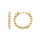 Ohrschmuck 14 Karat Gelbgold Kreolen