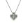 Anh&auml;nger Edelstahl Kreuz mit Brillant 0,06ct