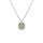 Halsschmuck 14 Karat Weissgold Brillanten 0,13ct G vs