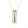Anh&auml;nger 14 Karat Gelb/Weissgold Brillanten 0,04ct