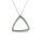 Anh&auml;nger 14 Karat Weissgold Brillanten 0,38ct W Si
