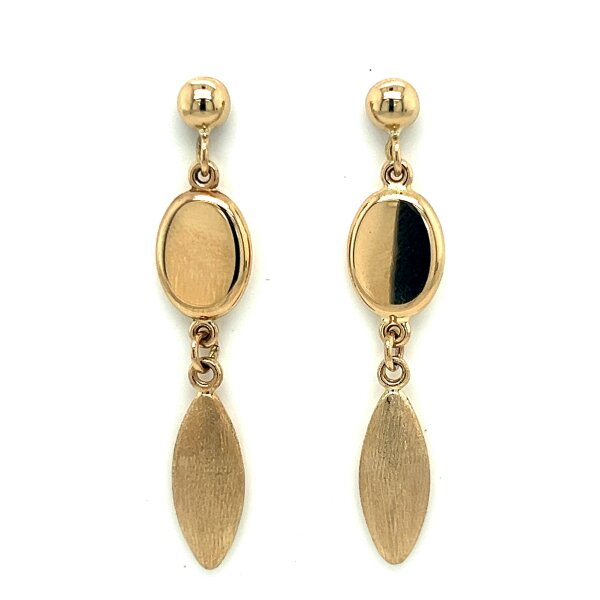 Ohrschmuck 14 Karat Gelbgold