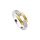 Ring 925 Silber gelbvergoldet 20 Zirkonia