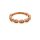 Ring 14 Karat Rotgold 18 Brillanten 0,246ct W Si