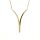 Halsschmuck 14 Karat Gelbgold Brillanten 0,25ct G vs