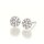 Ohrschmuck 14 Karat Weissgold Brillanten 0,19ct G vs