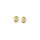 Ohrschmuck 18 Karat Gelbgold 2 Diamantropfen 0,15ct G vs