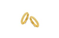 Ohrschmuck 18 Karat Gelbgold Kreolen