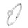 Ring 14 Karat Weissgold mit Zirkonia