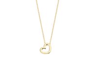 Halsschmuck 14 Karat Gelbgold Herz