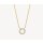 Halsschmuck 14 Karat Gelbgold Zirkonia