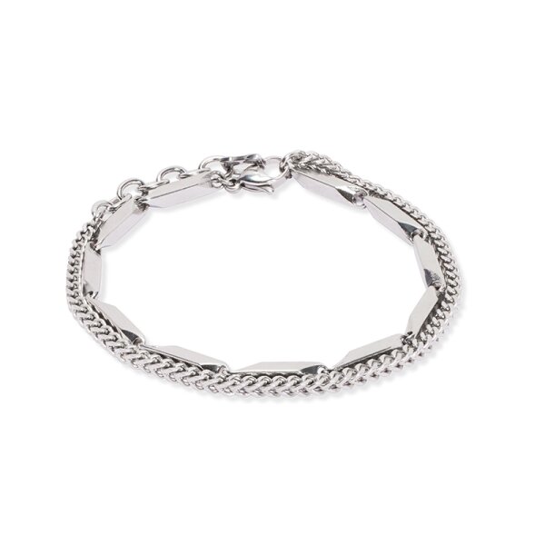 Armschmuck Coeur de Lion Twistet Layers Edelstahl