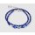 Coeur de Lion Armschmuck Joyful Colours silber-blau Edelstahl