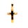 Anh&auml;nger 14 Karat Gelbgold Kreuz
