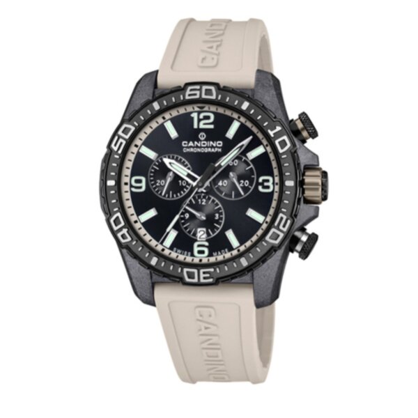 Candino Armbanduhr Saphirglas, 100m WD